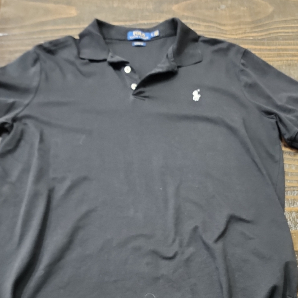 Polo by Ralph Lauren Men's Classic Black Polo Shirt